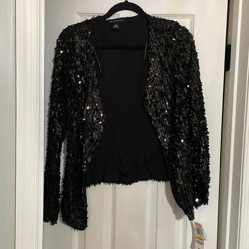 Black Beaded Jacket